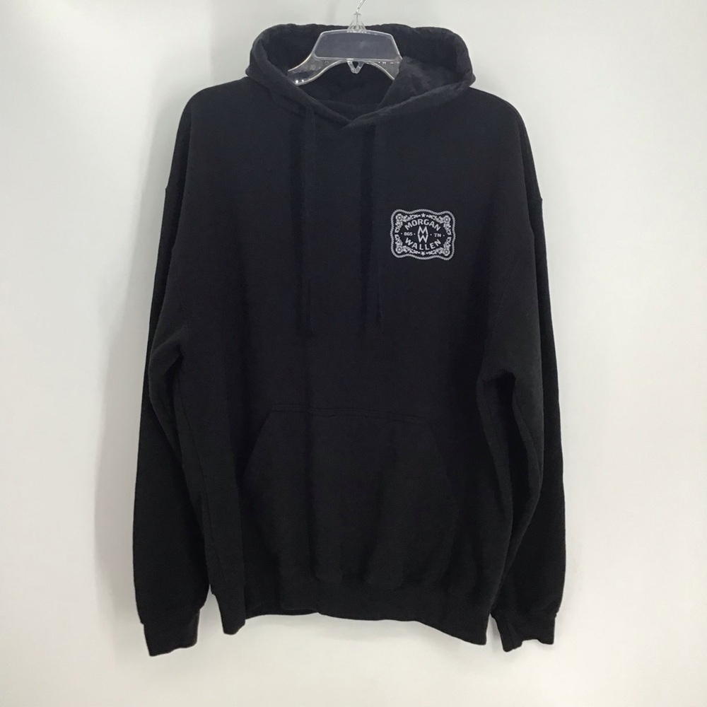 Morgan Wallen Dangerous Concert Sweatshirt  Casual Country Black Size Large
